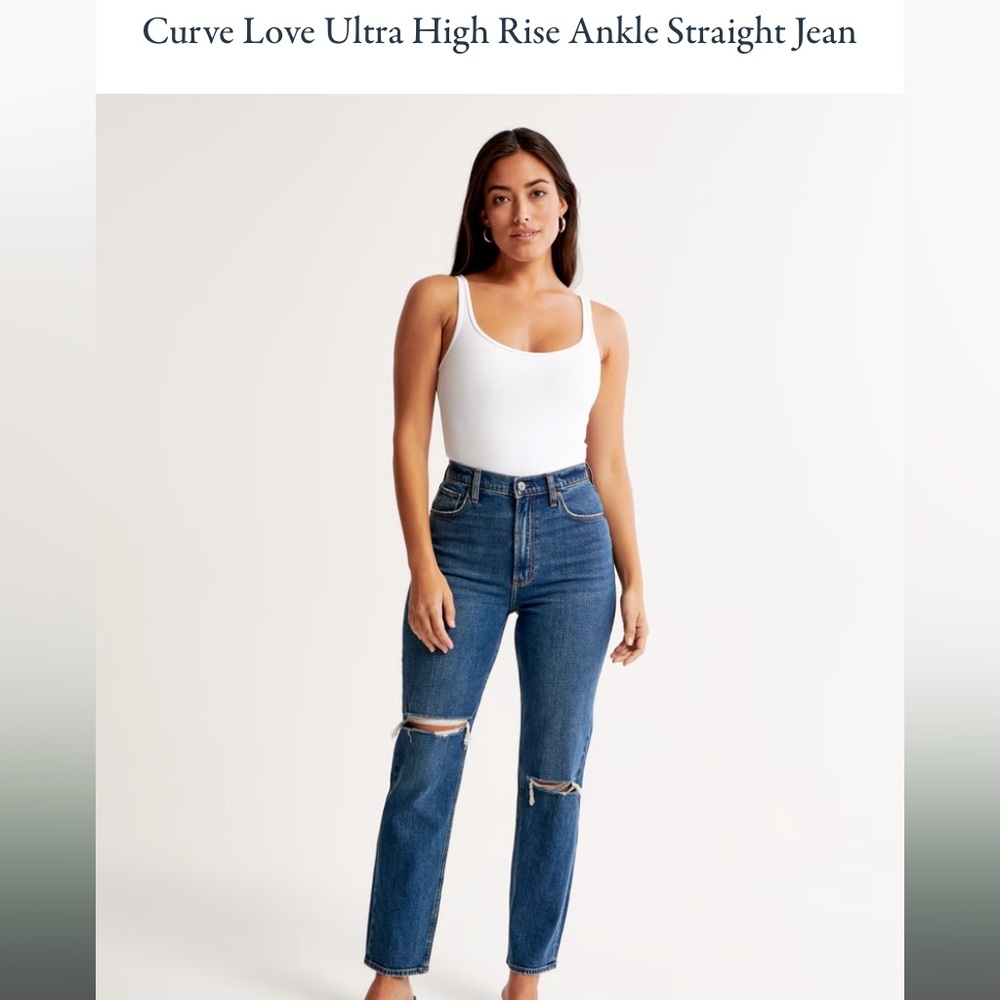 Abercrombie Ultra High Rise Jeans